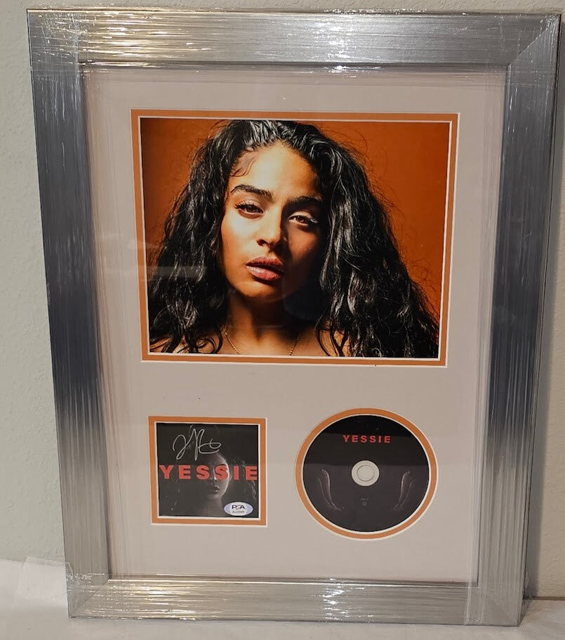 Jessie Reyez Yessie SIGNED CD  PSA DNA COA Autographed Framed