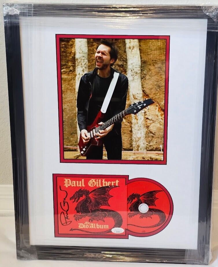 Paul Gilbert Signed The Dio Album CD Autographed Authenticated JSA