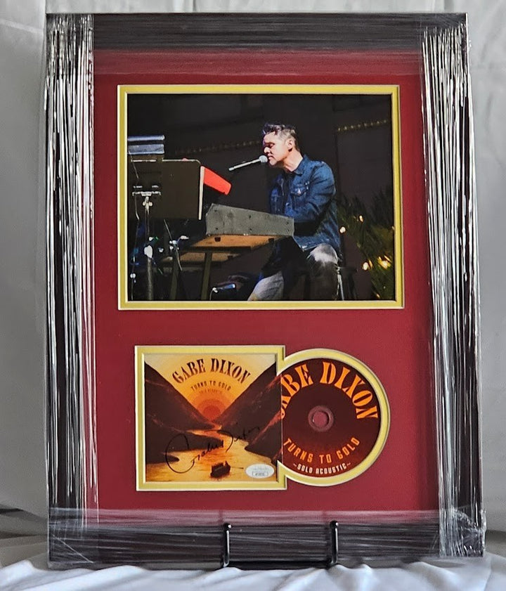 Gabe Dixon Signed Turns to Gold  CD Signed Autographed JSA COA
