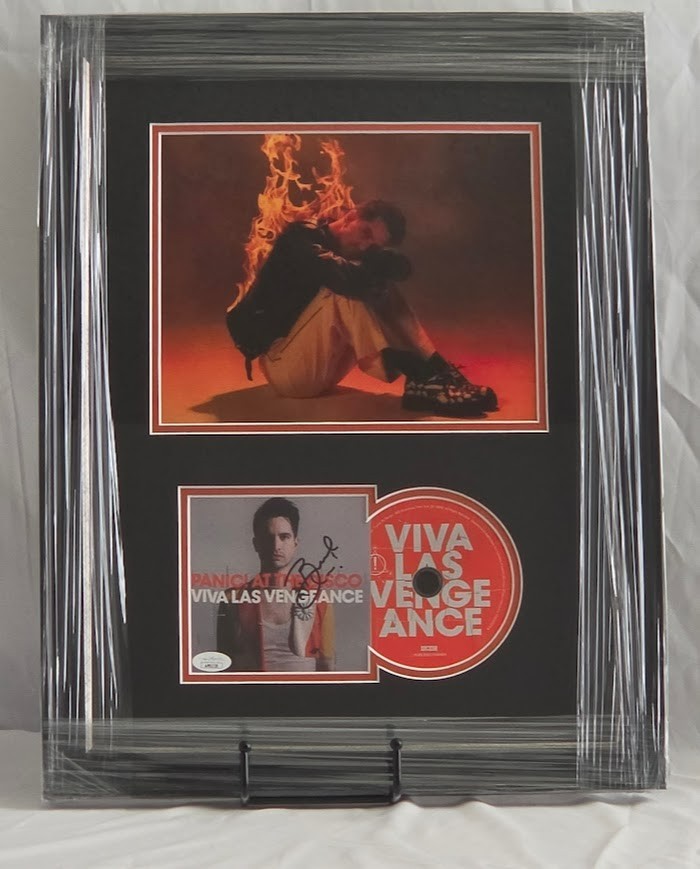Brendon Urie Panic at the Disco Signed Autographed Viva Las Vengance CD JSA COA