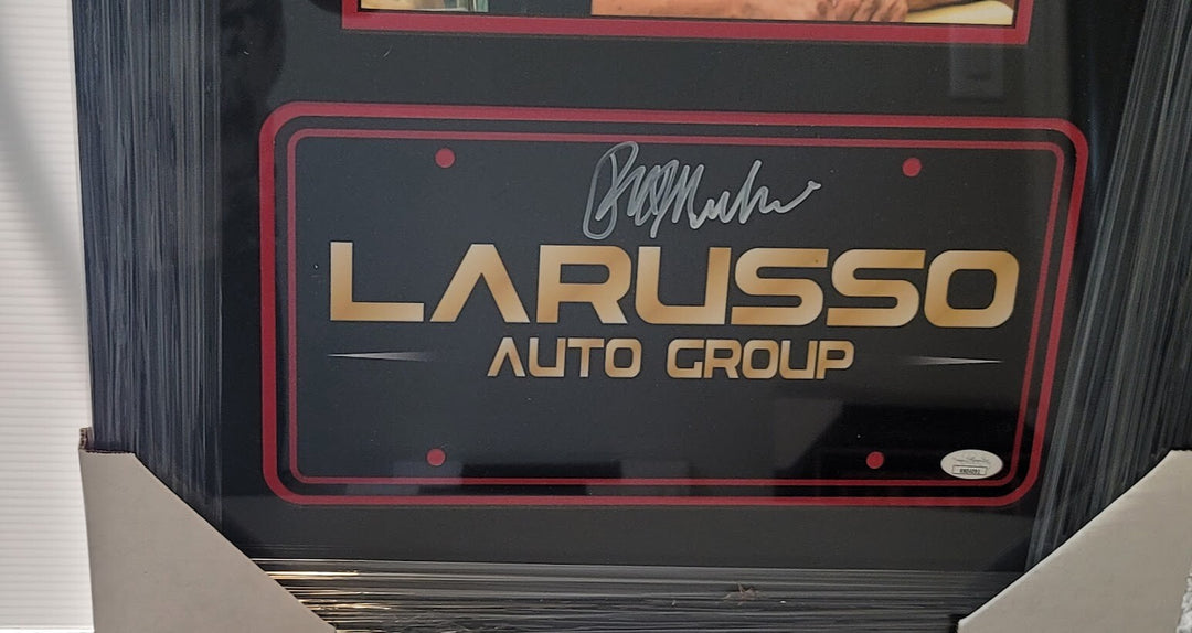 Ralph Macchio Autographed Signed Cobra Kai Larusso License Plate JSA Certified