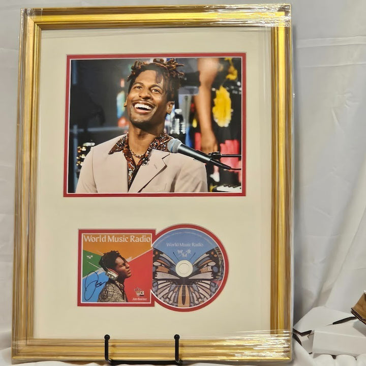 JON BATISTE signed Autographed World Music Radio CD Record Vinyl JSA COA