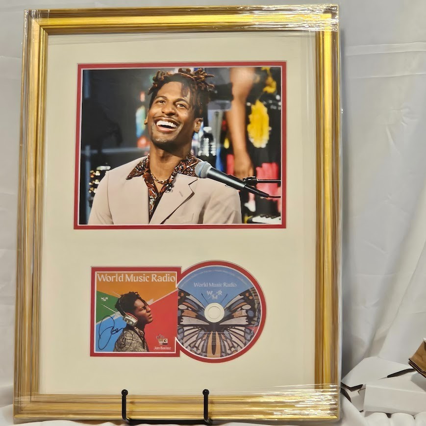 JON BATISTE signed Autographed World Music Radio CD Record Vinyl JSA COA