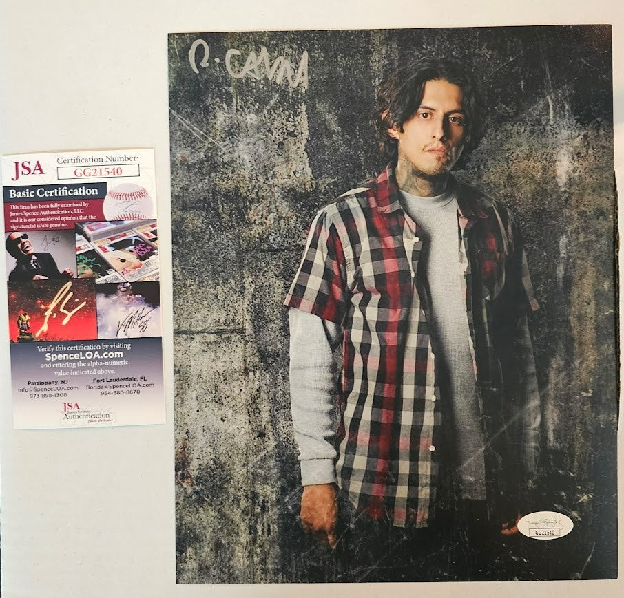 Richard Cabral Autographed Signed 8x10 Photo Mayans Coco JSA Authenticated COA