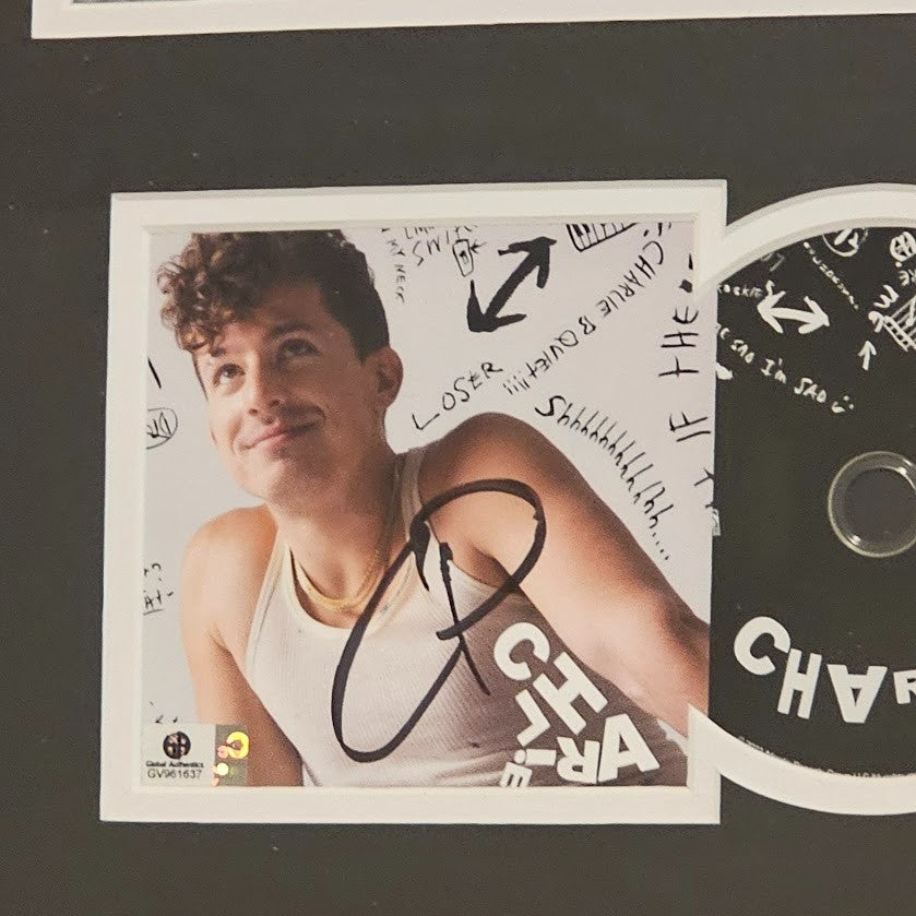 Charlie Puth signed Autographed Charlie CD Global Authentics COA