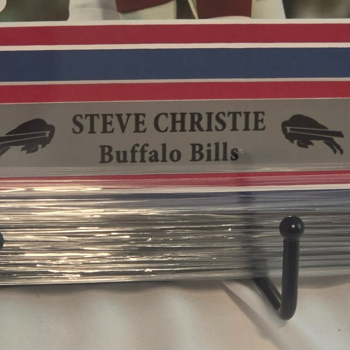 Steve Christie autographed   8x10 photo Buffalo Bills JSA Authenticated COA