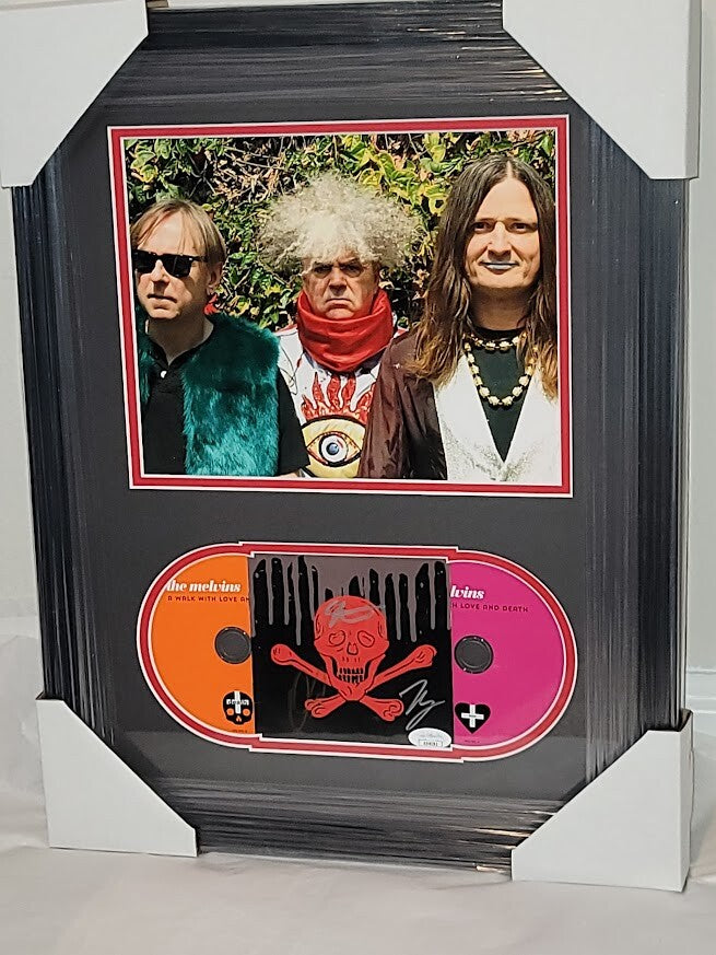 Melvins band signed autographed A Walk With Love and Death CD  JSA authenticated