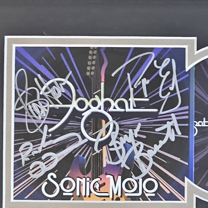 Foghat band  signed Sonic Mojo CD Autographed Authenticated JSA COA