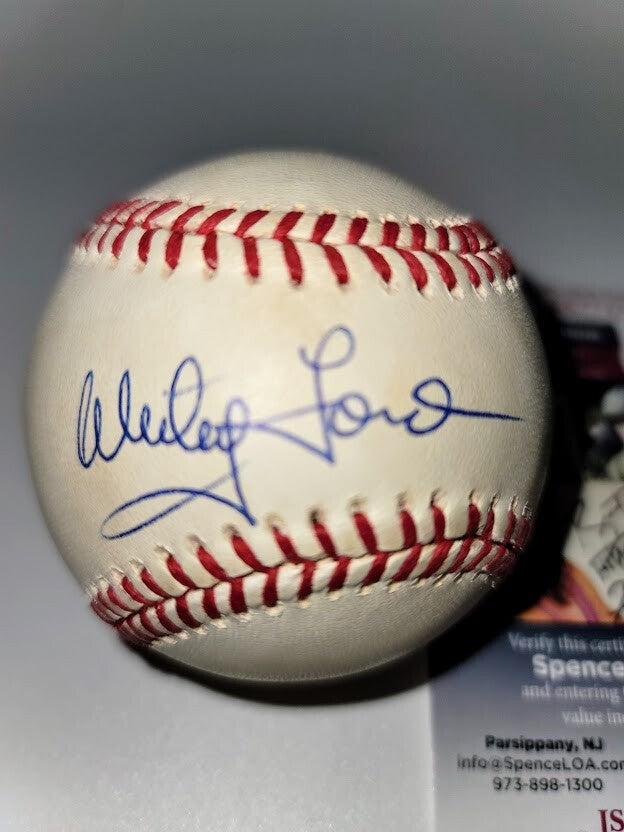 Whitey Ford  signed autographed Official American  League Baseball  JSA COA*