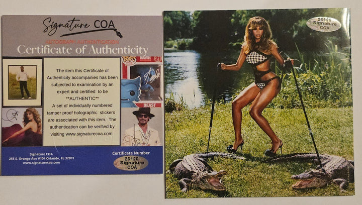 Beyonce Knowles  Signed B'Day Autographed CD  Authenticated COA