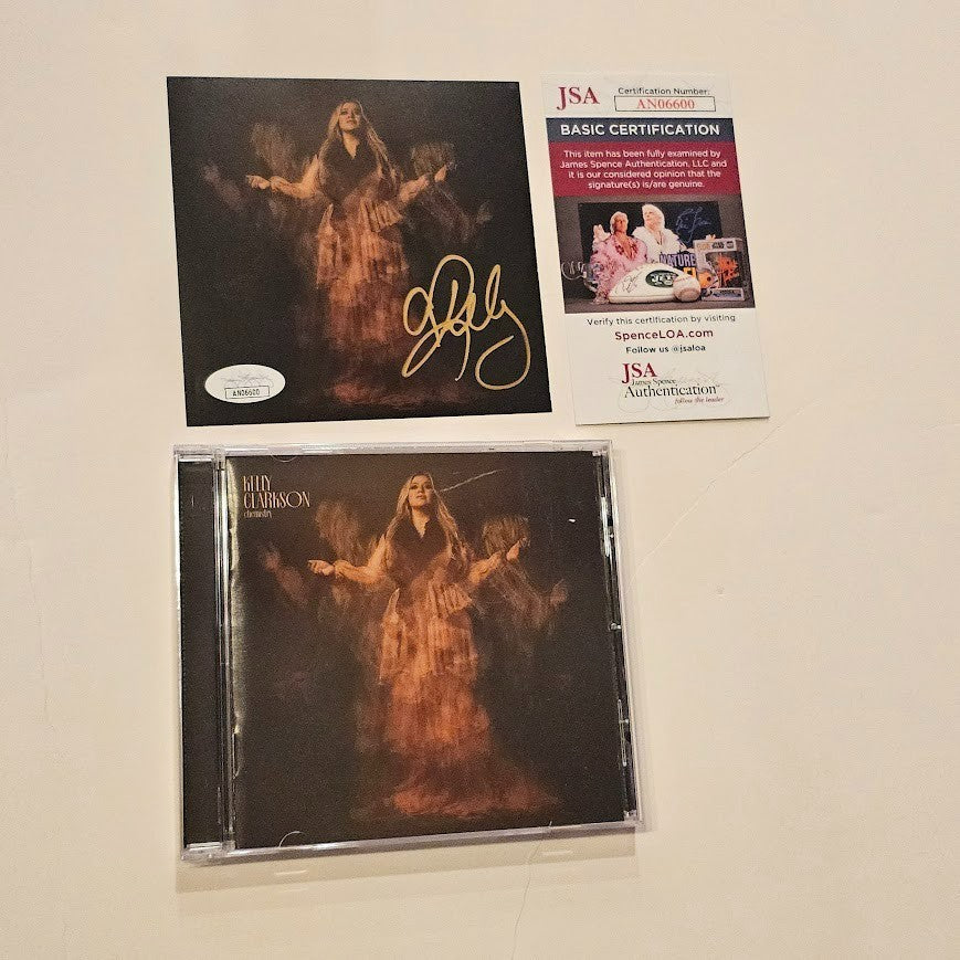 Kelly Clarkson Signed Autographed Chemistry CD JSA COA