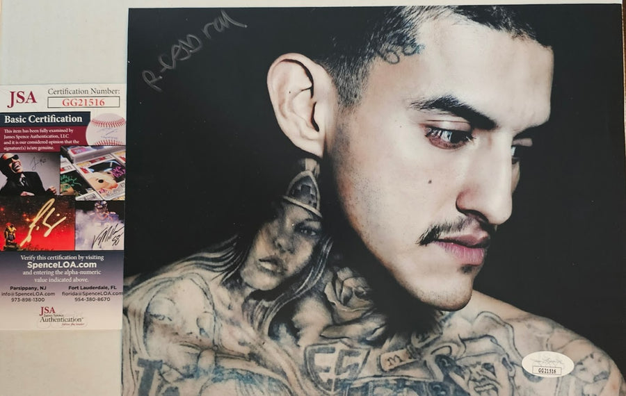 RICHARD CABRAL SIGNED AUTOGRPAHS COCO 8x10 PHOTO MAYANS SONS OF ANARCHY JSA COA