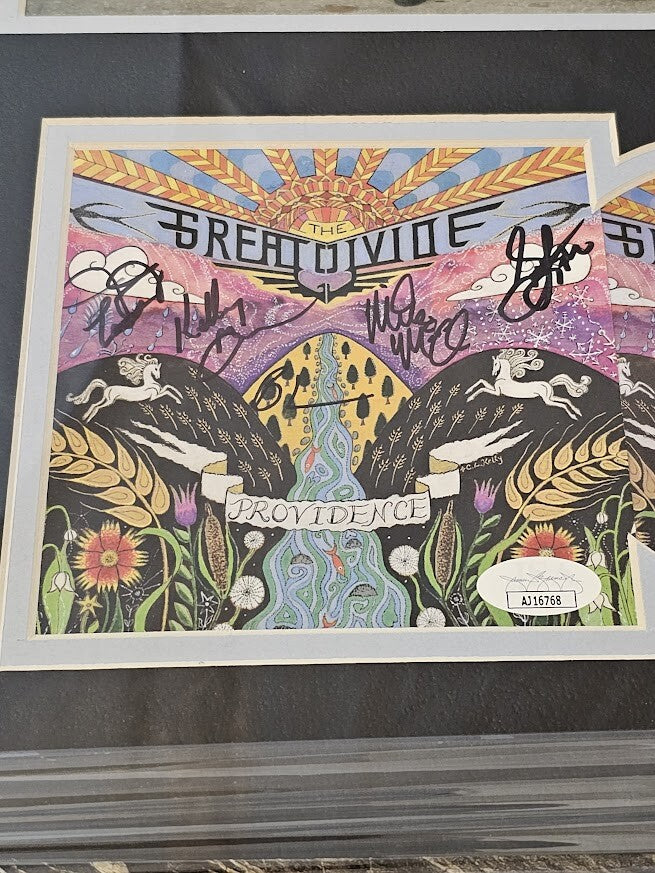 The Great Divide SIGNED Providence CD Autographed JSA Certified Very Rare