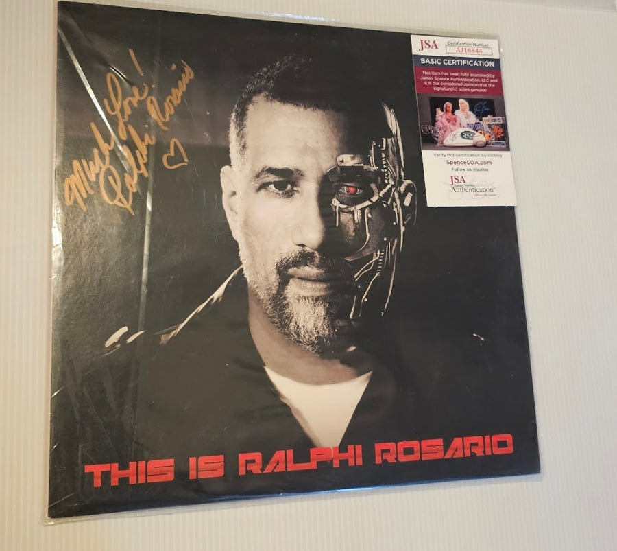 Ralphi Rosario Signed Autographed LP Record Vinyl This is Ralphi Rosario JSA COA