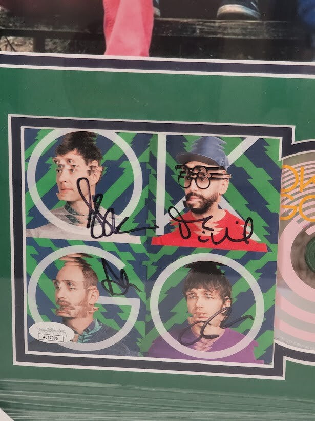 OK Go Band Signed  Hungry Ghosts CD Autographed JSA RARE