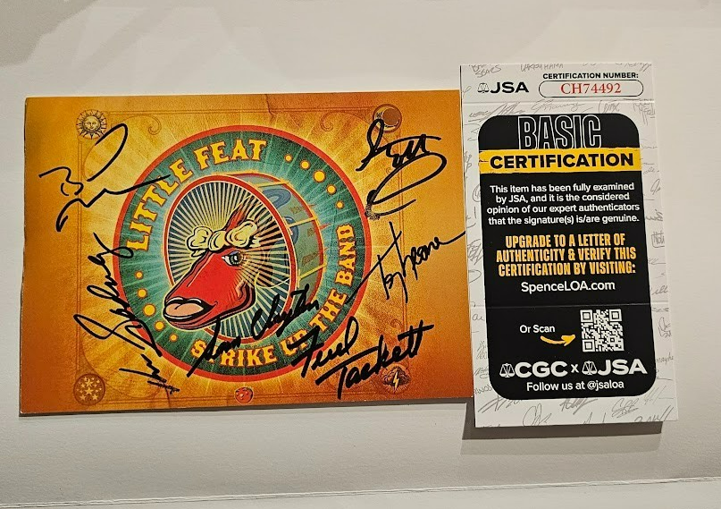 Little Feat signed Autographed Strike up the Band  CD JSA COA
