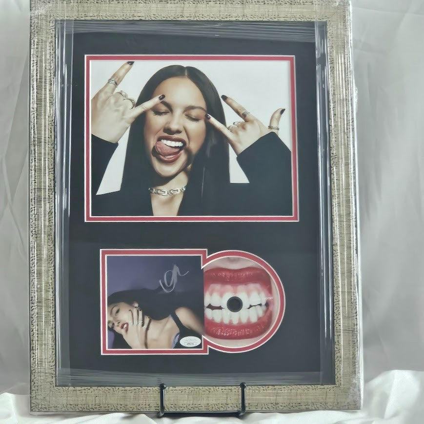 Olivia Rodrigo Signed Autographed  Guts CD JSA Certified COA Framed Great Gift