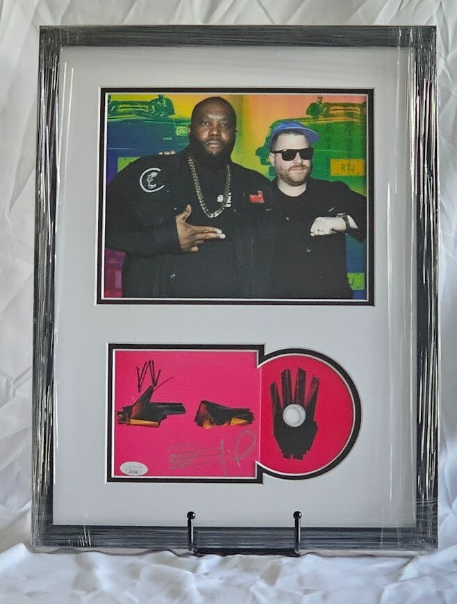 KIller Mike  autographed CD Run the Jewels Signed JSA COA  RTJ4 El-P