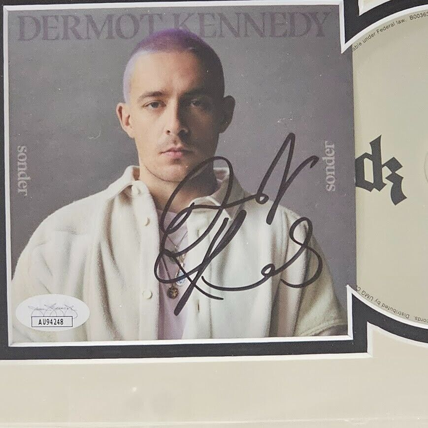 Dermot Kennedy Signed Autograph Sonder CD Framed JSA COA  Certified.