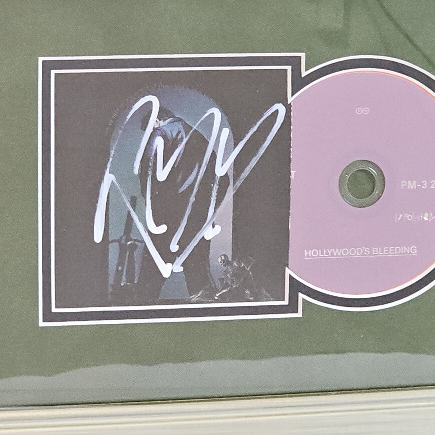Post Malone Signed Autographed Hollywoods Bleeding CD JSA Letter of Authenticity