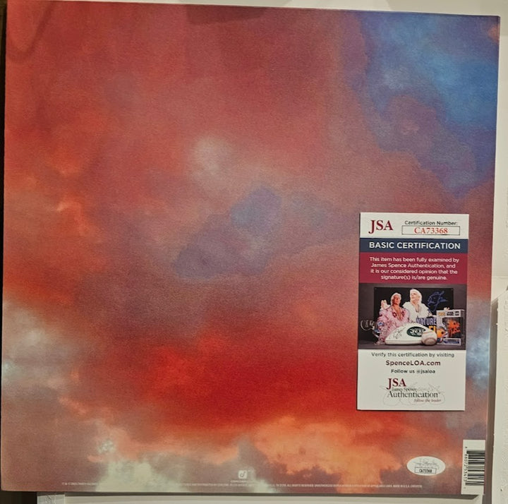 30 Seconds to Mars It's the End of the World  Blue LP Record Vinyl JSA COA