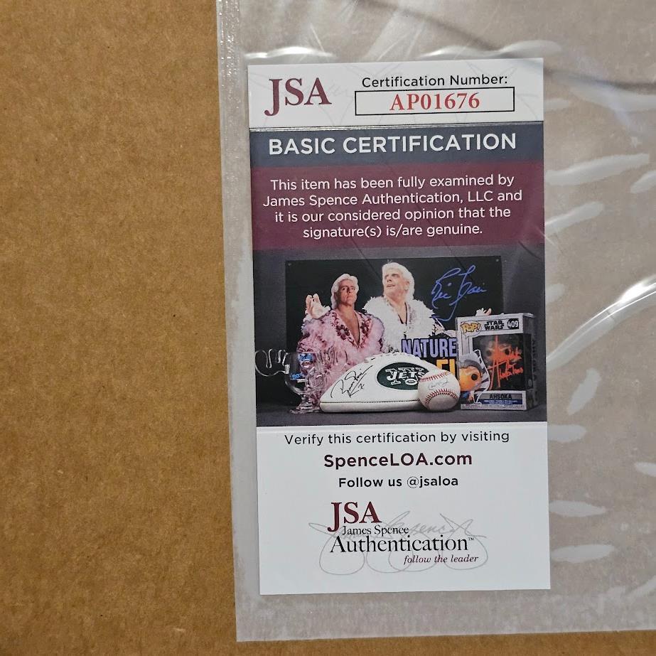 Henry Winkler Autographed signed Picture JSA COA The Fonz Happy Days