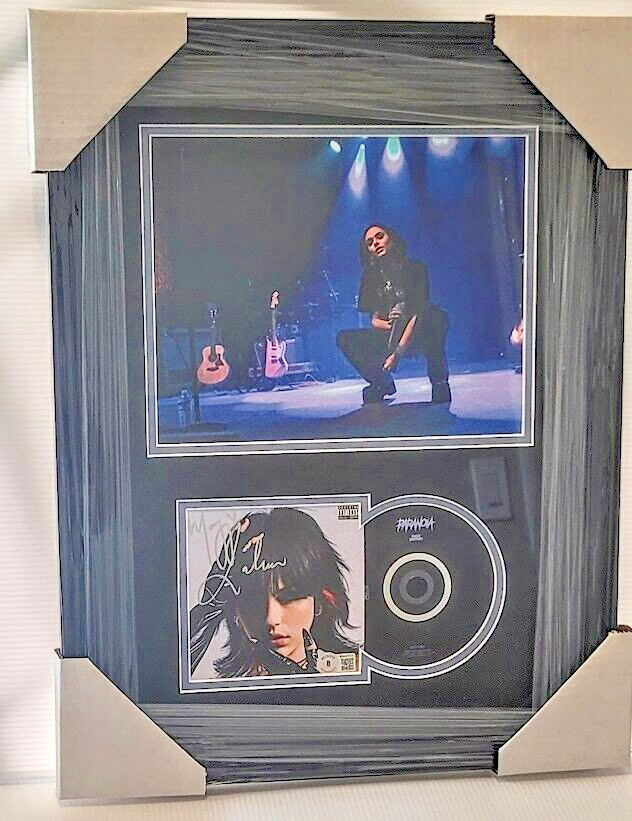 Maggie Lindemann Autographed Signed   CD Beckett  Certified Custom Framed