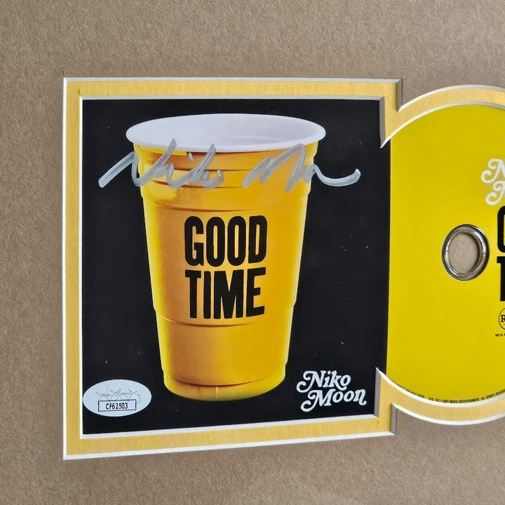Niko Moon  Signed Good Time   CD Autographed JSA COA Framed
