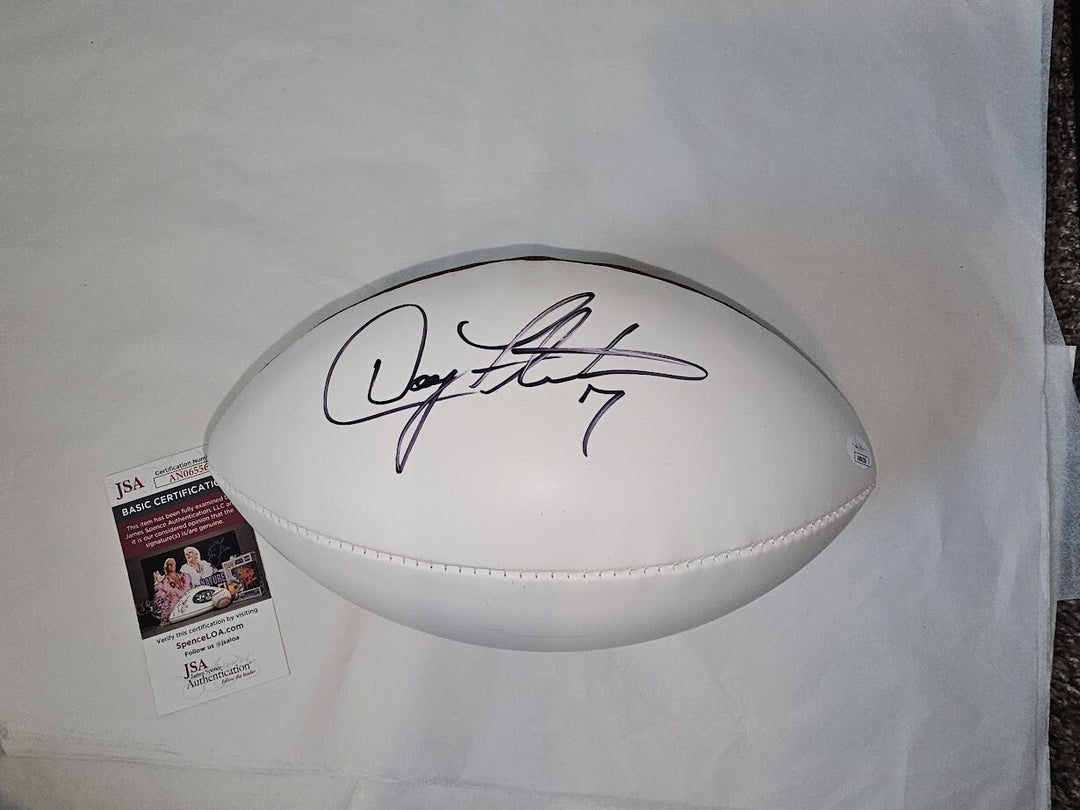Doug Flutie autographed Wilson Autograph Footbal Buffalo Bills JSA Authenticated