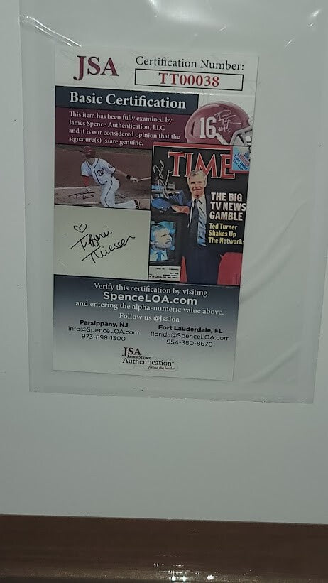 Taylor Swift Autographed Signed Folklore CD JSA Authenticated framed Great Gift*