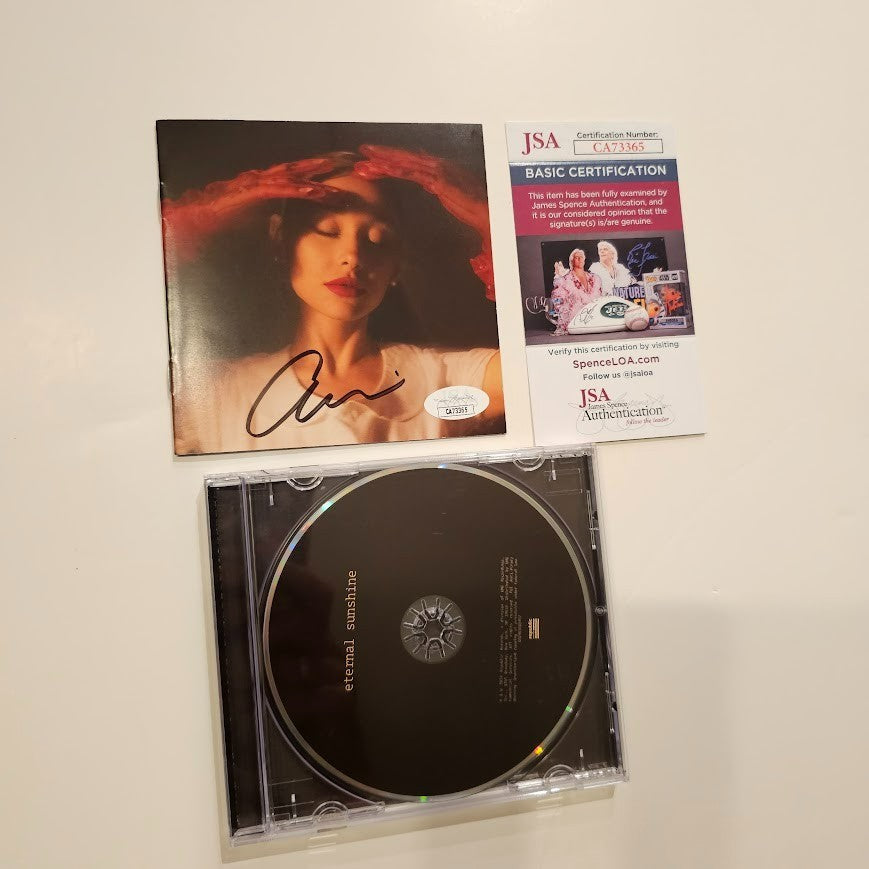 Ariana Grande   Autographed Signed Eternal Sunshine CD JSA COA