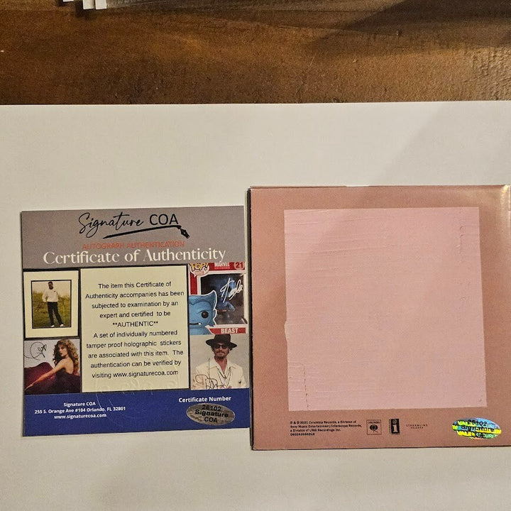 Lady Gaga & Tony Bennett Signed  Love For Sale Autographed Authenticated