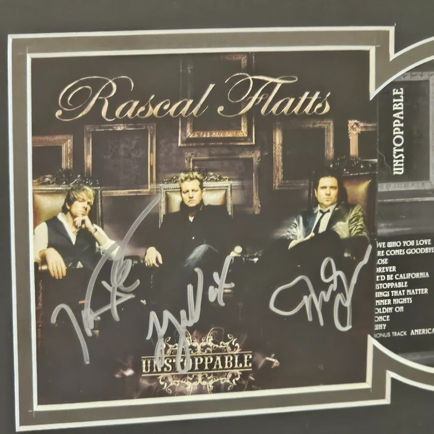 Rascal Flats Band signed autographed Unstoppable CD  COA