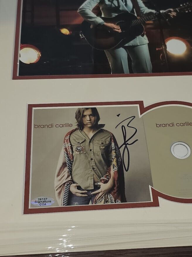 Brandi Carlile signed Autographed Self Titled CD JSA COA