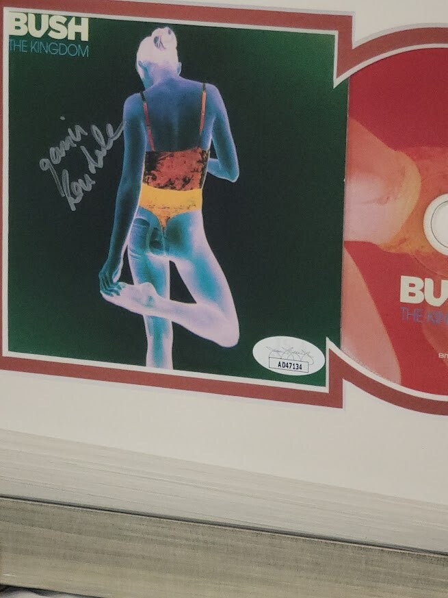 Gavin Rossdale Bush  autographed signed The Kingdom CD JSA Certified Framed