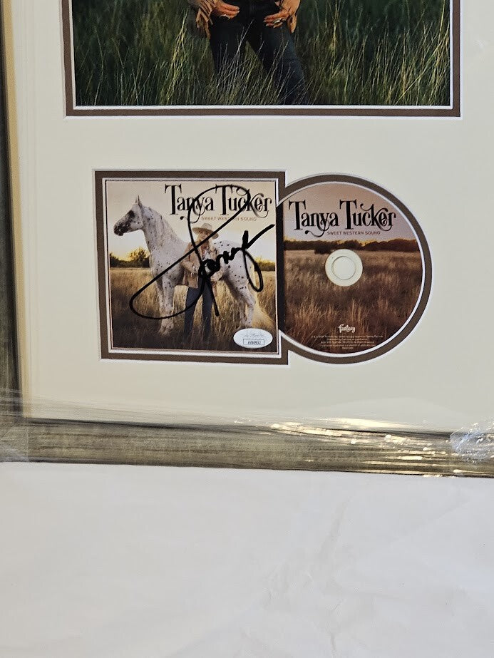 Tanya Tucker  Signed Sweet Western Sound CD  JSA Authenticated Gift