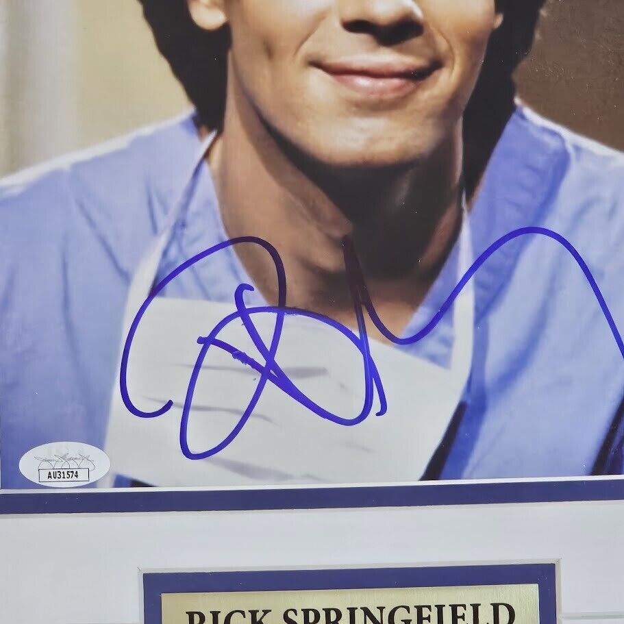 Rick Springfield signed Autographed 8x10 Photo Authenticated JSA COA Noah Drake