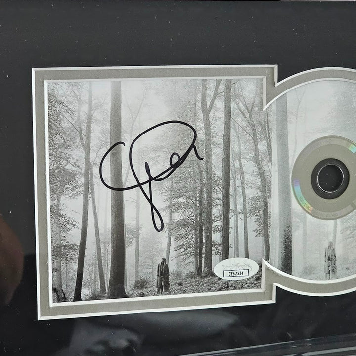 Taylor Swift Signed  Autographed Folklore CD JSA Certified COA Eras Showgirl