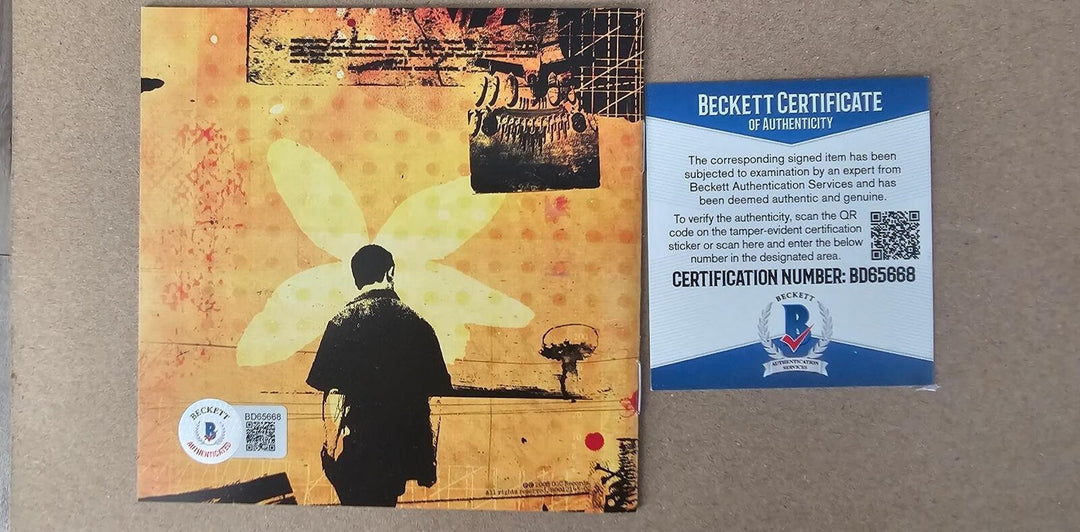 Rise Against Signed CD  Apeal to Reason Autographed JSA COA Tim Mcilrath