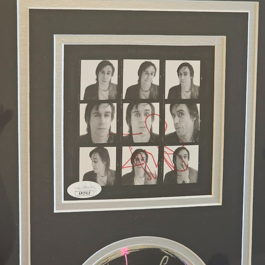 Iggy Pop  Signed The Every Loser  CD Autographed JSA  COA Framed