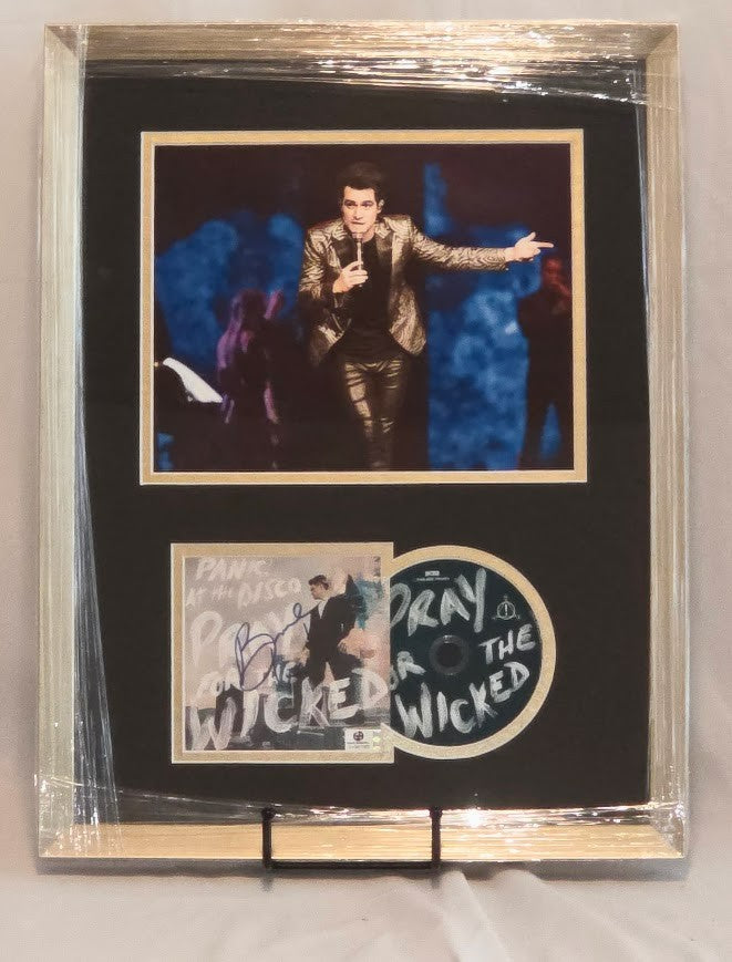 Brendon Urie Panic at the Disco Signed Autographed Pray for the Wicked CD COA