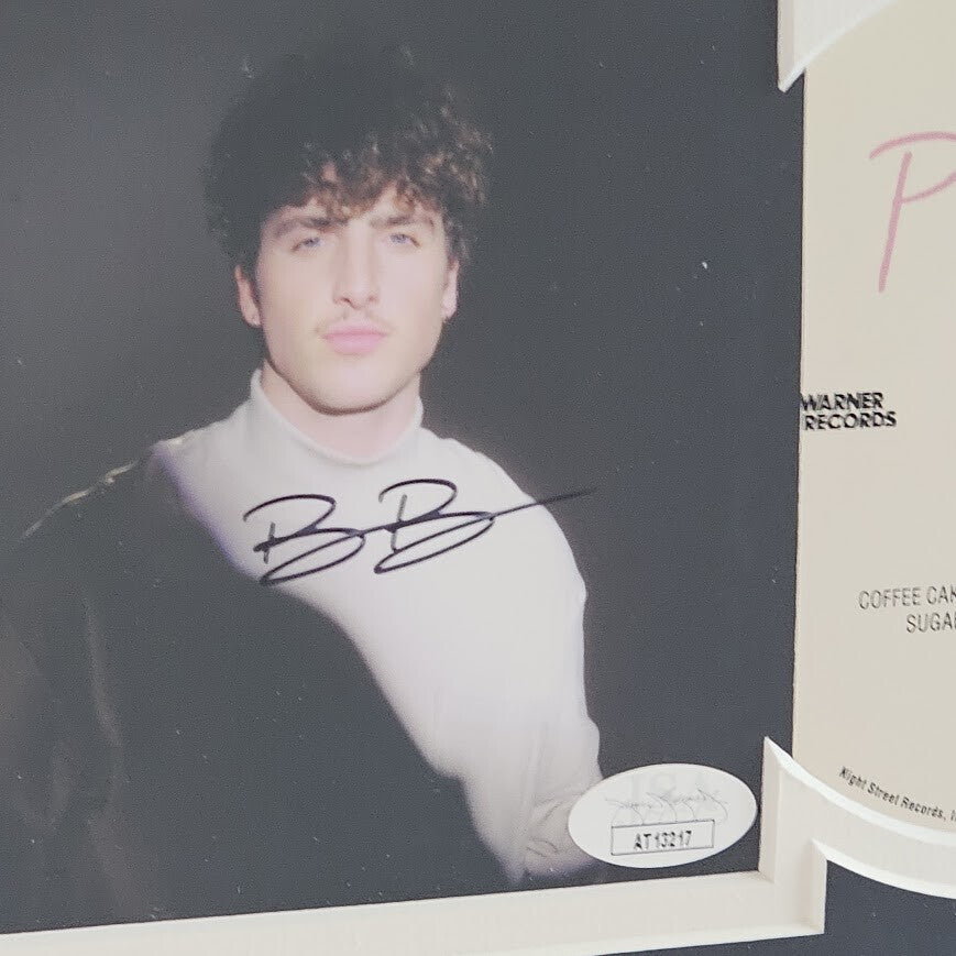 Benson Boone Signed CD Custom Framed Pulse Beautiful Things Autographed JSA