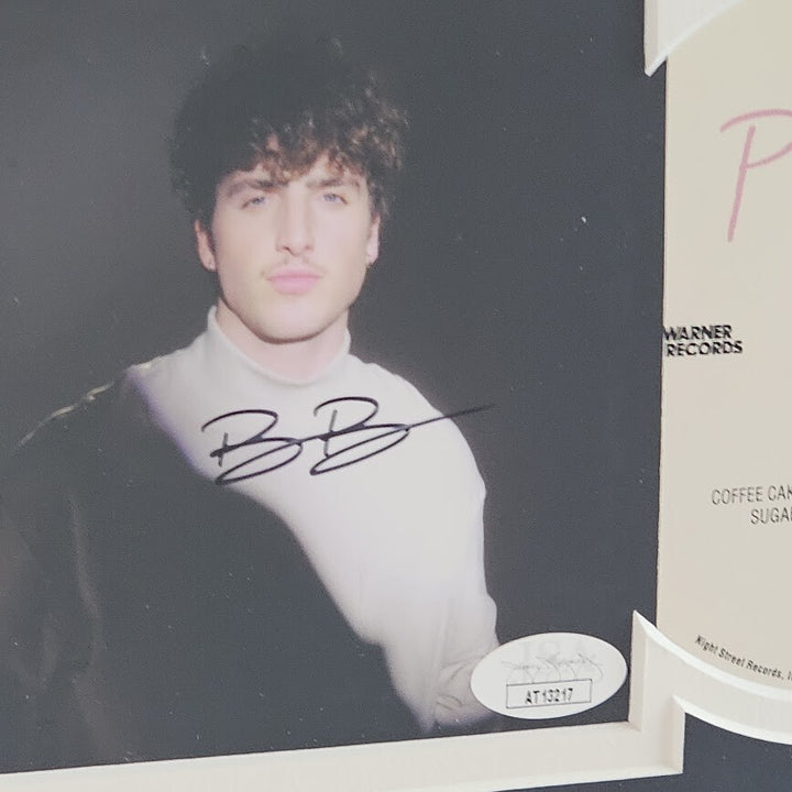 Benson Boone Signed CD Custom Framed Pulse Beautiful Things Autographed JSA