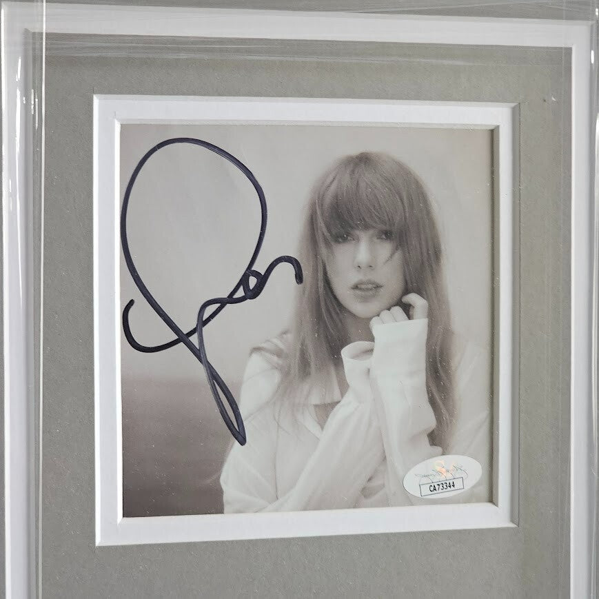 Taylor Swift Signed Tortured Poets Department  Autographed CD JSA  COA Eras Tour