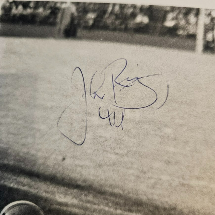 John Riggins  Signed Autographed Picture Photo Washington Redskins JSA COA HOF
