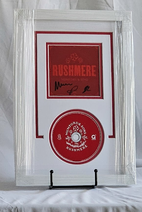 Mumford & Sons Autographed  Signed  Rushmere CD JSA Certified Framed
