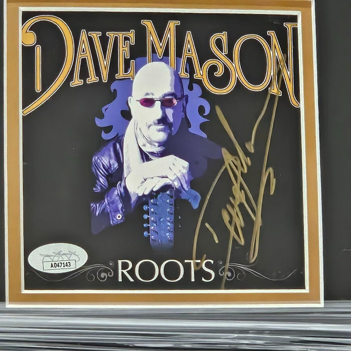 Dave Mason SIGNED Roots CD  Autographed JSA Certified Framed RARE