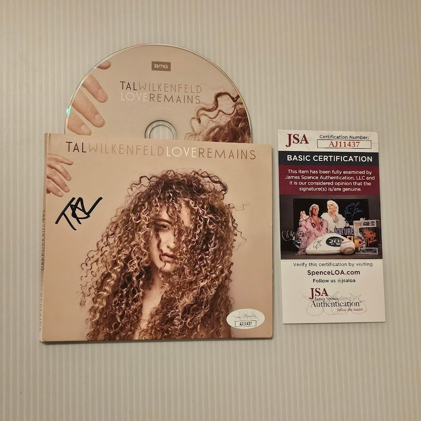 Tal Wilkenfeld Signed Autographed Love Remains CD JSA Authentication COA