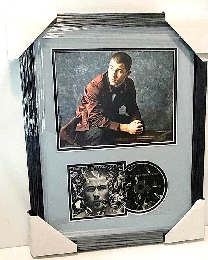 Nick Jonas Signed Last Year Was Complicated CD Beckett COA Jonas Brothers Gift *