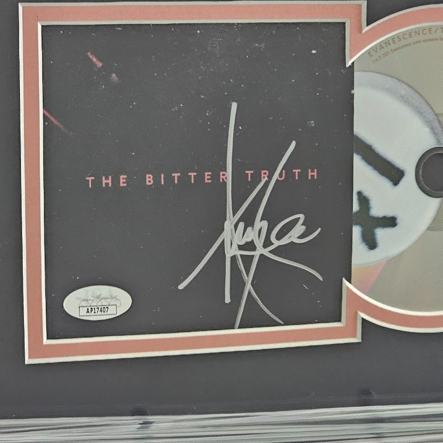 AMY LEE Evanescence Signed Autographed The Bitter Truth JSA Authentication COA